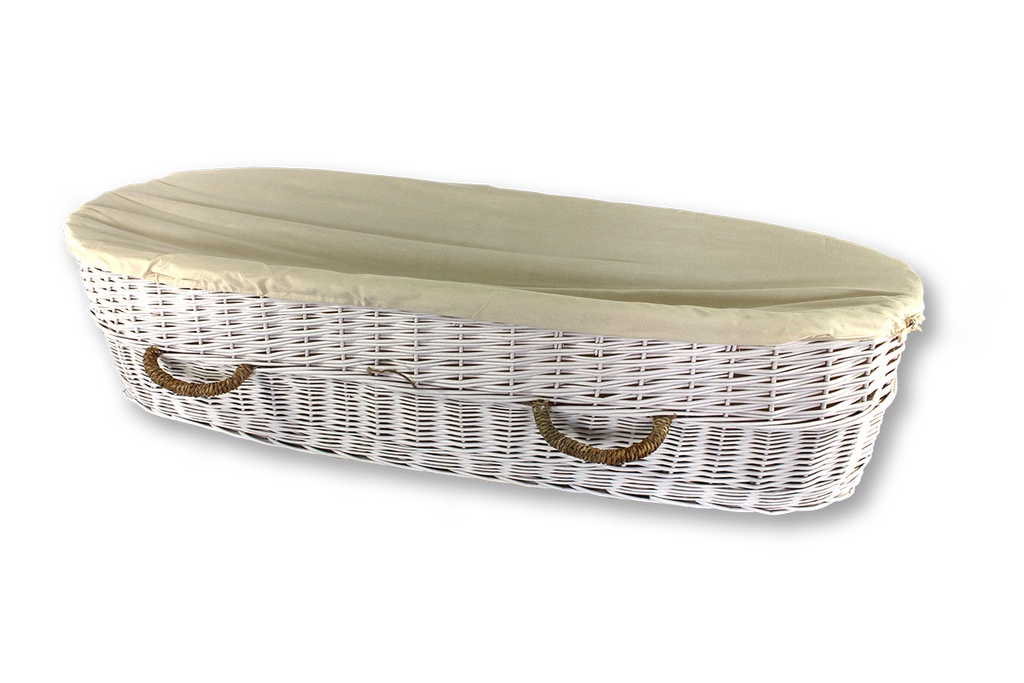 Child White Willow Casket