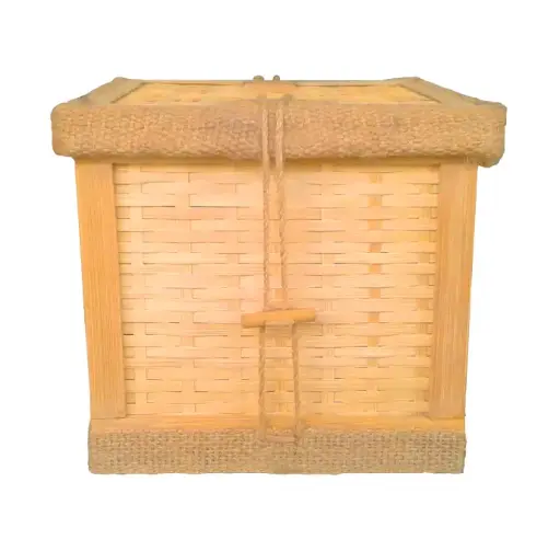 [WBU1] Woven Bamboo Urn