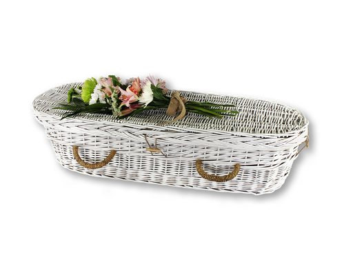 [WIL-CKWH] Child White Willow Casket